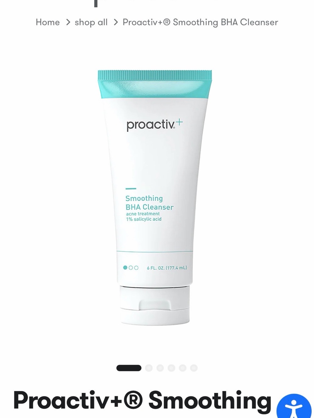 Proactiv Smoothing BHA Cleanser - Acne Treatment